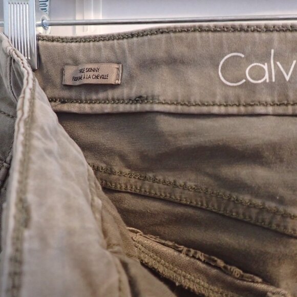 Calvin Kline khaki jeans ankle skinny - Picture 4 of 4